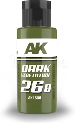 Photo de Ak Interactive Pot de Peinture Dual Exo - 26B Dark Vegetation (60 ml)
