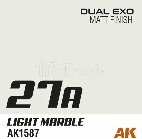 Photo de Ak Interactive Pot de Peinture Dual Exo - 27A Light Marble (60 ml)