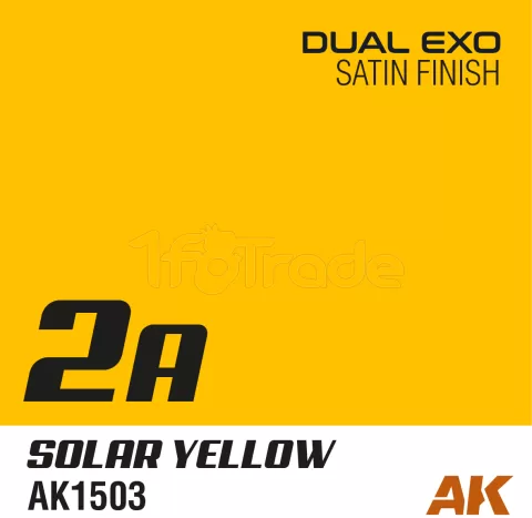 Photo de Ak Interactive Pot de Peinture Dual Exo - 2A Solar Yellow (60 ml)
