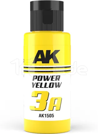 Photo de Ak Interactive Pot de Peinture Dual Exo - 3A Power Yellow (60 ml)