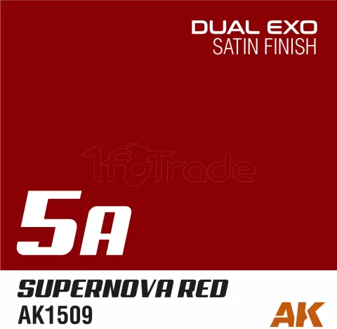 Photo de Ak Interactive Pot de Peinture Dual Exo - 5A SuperNova Red (60 ml)