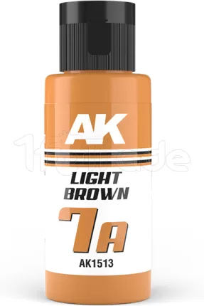Photo de Ak Interactive Pot de Peinture Dual Exo - 7A Light Brown (60 ml)