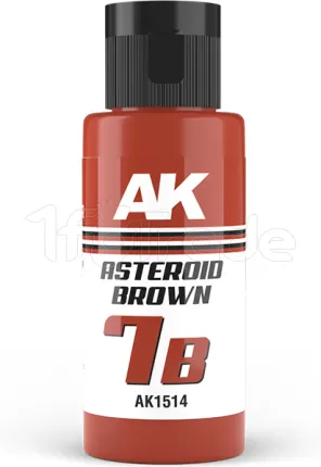 Photo de Ak Interactive Pot de Peinture Dual Exo - 7B Asteroid Brown (60 ml)