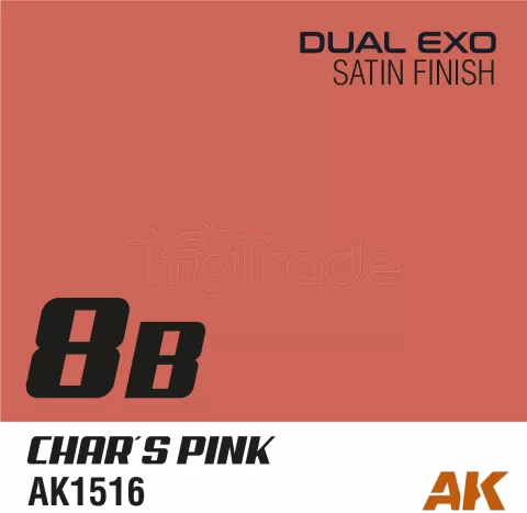 Photo de Ak Interactive Pot de Peinture Dual Exo - 8B Char's Pink (60 ml)