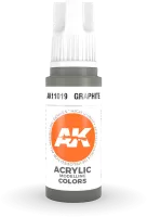 Photo de Ak Interactive Pot de Peinture - Graphite (17 ml)
