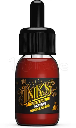 Photo de Ak Interactive Pot de Peinture - Inks Intense Sienna (30 ml)