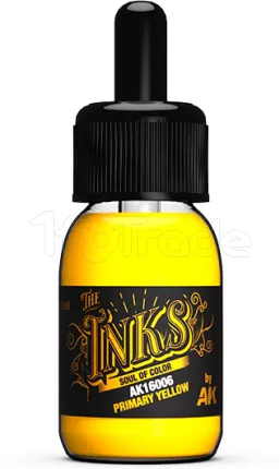 Photo de Ak Interactive Pot de Peinture - Inks Primary Yellow (30 ml)