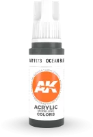 Photo de Ak Interactive Pot de Peinture - Ocean Blue (17 ml)