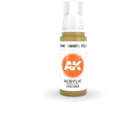 Photo de Ak Interactive Pot de Peinture - Sahara Yellow (17 ml)