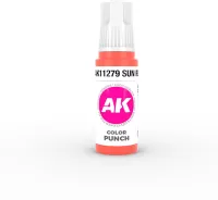 Photo de Ak Interactive Pot de Peinture - Sun Red (17 ml)