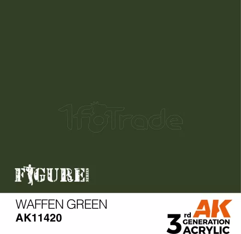 Photo de Ak Interactive Pot de Peinture - Waffen Green (17 ml)