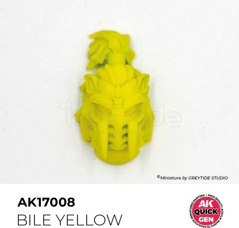 Photo de Ak Interactive Pot de Quick Gen - Bile Yellow (18 ml)
