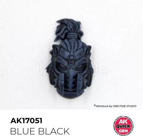 Photo de Ak Interactive Pot de Quick Gen - Blue Black (18 ml)