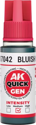 Photo de Ak Interactive Pot de Quick Gen - Bluish Grey (18 ml)
