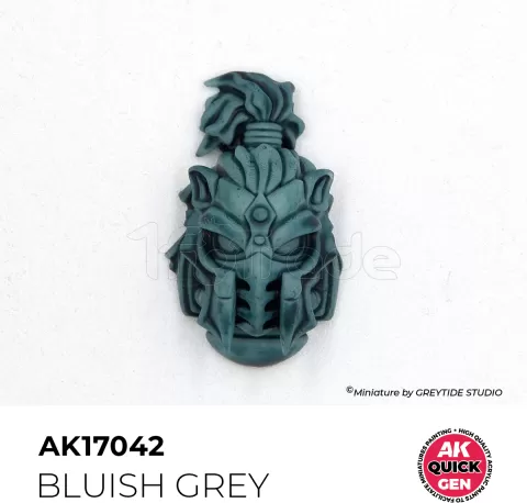 Photo de Ak Interactive Pot de Quick Gen - Bluish Grey (18 ml)