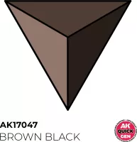 Photo de Ak Interactive Pot de Quick Gen - Brown Black (18 ml)
