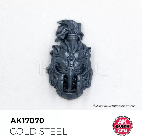 Photo de Ak Interactive Pot de Quick Gen - Cold Steel (18 ml)