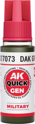 Photo de Ak Interactive Pot de Quick Gen - Dak Green (18 ml)