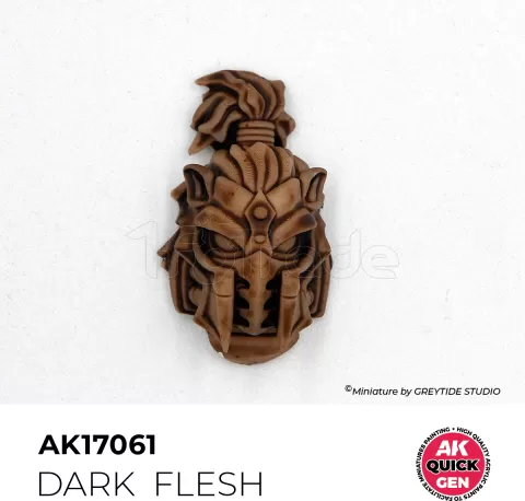 Photo de Ak Interactive Pot de Quick Gen - Dark Flesh (18 ml)