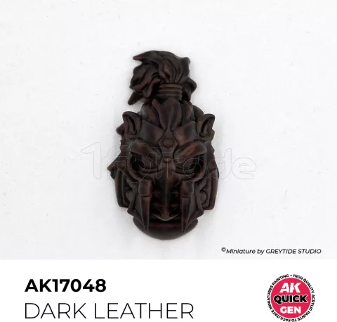 Photo de Ak Interactive Pot de Quick Gen - Dark Leather (18 ml)