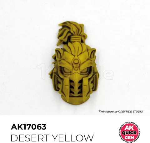 Photo de Ak Interactive Pot de Quick Gen - Desert Yellow (18 ml)