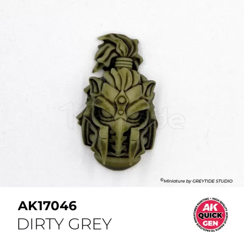 Photo de Ak Interactive Pot de Quick Gen - Dirty Grey (18 ml)