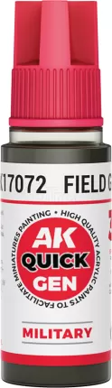 Photo de Ak Interactive Pot de Quick Gen - Field Grey (18 ml)