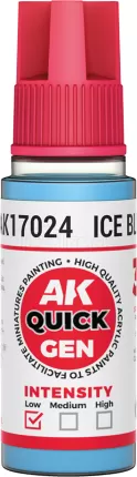 Photo de Ak Interactive Pot de Quick Gen - Ice Blue (18 ml)