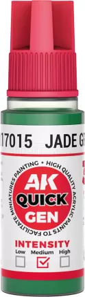 Photo de Ak Interactive Pot de Quick Gen - Jade Green (18 ml)