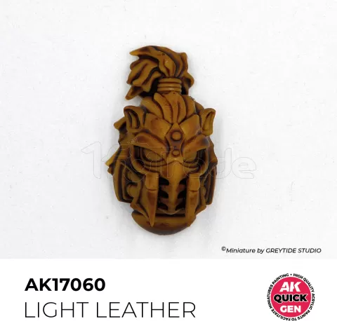 Photo de Ak Interactive Pot de Quick Gen - Light Leather (18 ml)