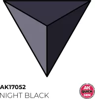Photo de Ak Interactive Pot de Quick Gen - Night Black (18 ml)