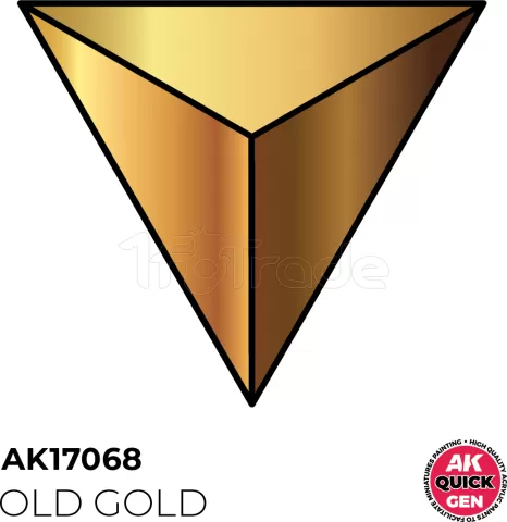 Photo de Ak Interactive Pot de Quick Gen - Old Gold (18 ml)