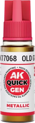Photo de Ak Interactive Pot de Quick Gen - Old Gold (18 ml)