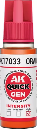 Photo de Ak Interactive Pot de Quick Gen - Orange (18 ml)