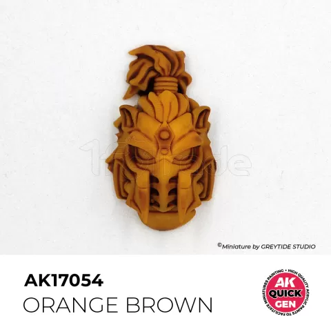 Photo de Ak Interactive Pot de Quick Gen - Orange Brown (18 ml)