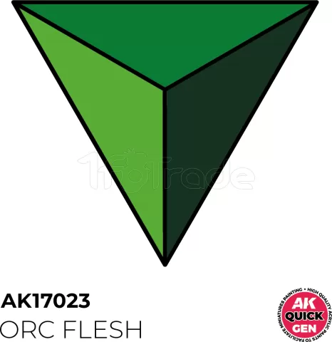 Photo de Ak Interactive Pot de Quick Gen - Orc Flesh (18 ml)
