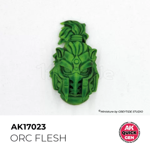 Photo de Ak Interactive Pot de Quick Gen - Orc Flesh (18 ml)