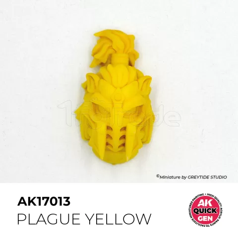 Photo de Ak Interactive Pot de Quick Gen - Plague Yellow (18 ml)