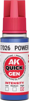 Photo de Ak Interactive Pot de Quick Gen - Power Blue (18 ml)