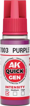 Photo de Ak Interactive Pot de Quick Gen - Purple Flesh (18 ml)