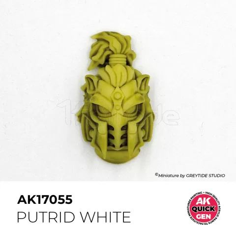 Photo de Ak Interactive Pot de Quick Gen - Putrid White (18 ml)