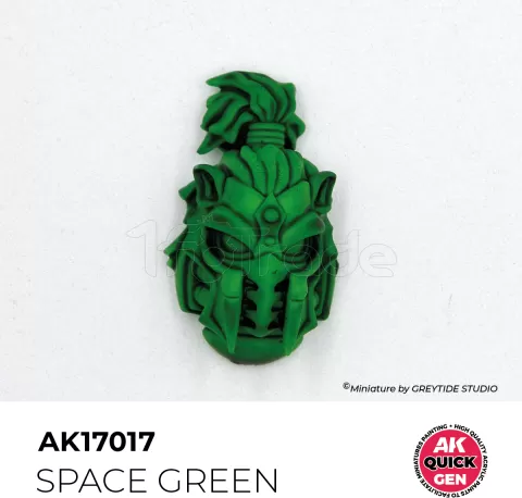 Photo de Ak Interactive Pot de Quick Gen - Space Green (18 ml)