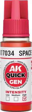 Photo de Ak Interactive Pot de Quick Gen - Space Red (18 ml)