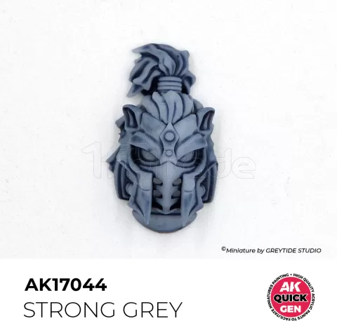 Photo de Ak Interactive Pot de Quick Gen - Strong Grey (18 ml)