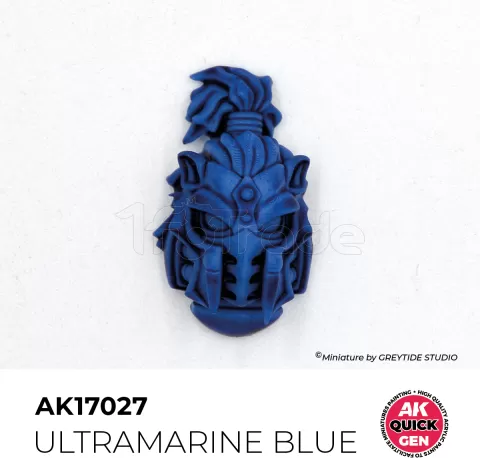 Photo de Ak Interactive Pot de Quick Gen - Ultramarine Blue (18 ml)