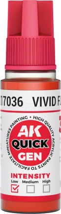 Photo de Ak Interactive Pot de Quick Gen - Vivid Flesh (18 ml)