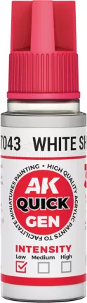 Photo de Ak Interactive Pot de Quick Gen - White Shadow (18 ml)