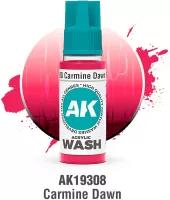 Photo de Ak Interactive Pot de Wash - Carmine Dawn (18 ml)