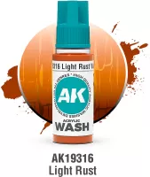 Photo de Ak Interactive Pot de Wash - Light Rust (18 ml)