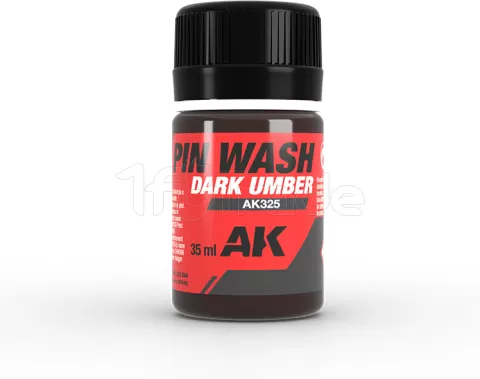 Photo de Ak Interactive Pot d'Enamel Effects - Wash Dark Umber Pin (35 ml)